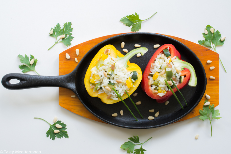 tasty-mediterraneo-rice-veggies-stuffed-peppers