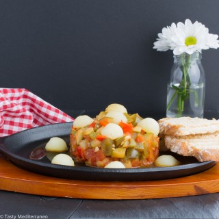 Pisto Manchego con patatas