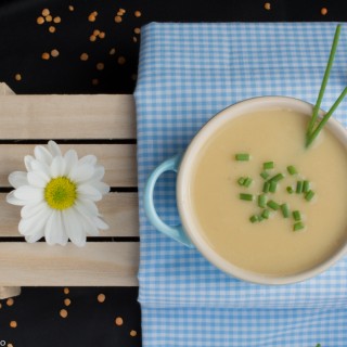 Soupe de lentilles corail