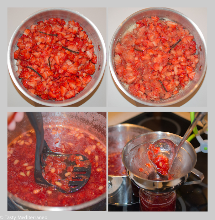 Tasty-mediterraneo-recette-confiture-fraises-etapes