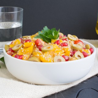 Salade Méditerranéenne au Quinoa