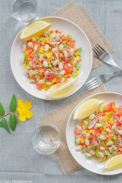 Tasty-Mediterraneo-bean-summer-salad