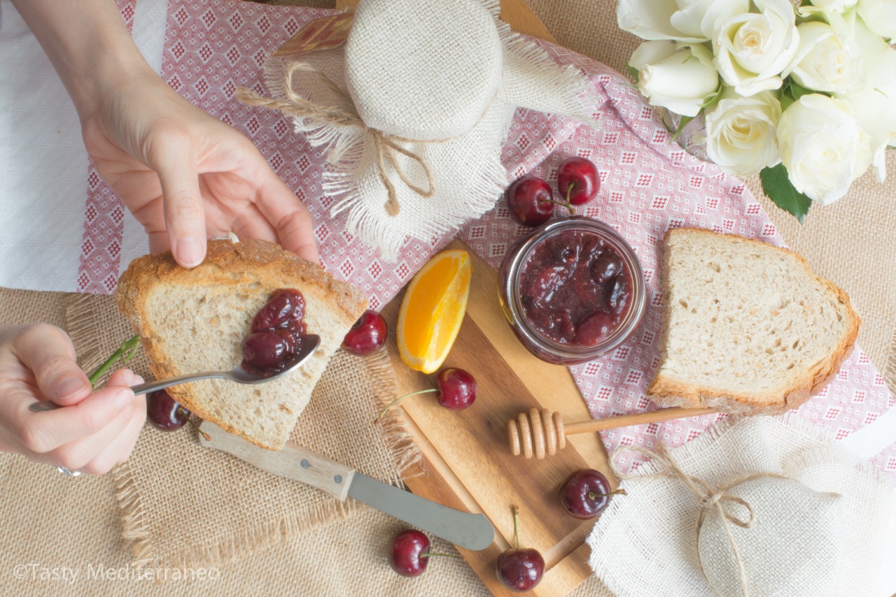 Tasty-Mediterraneo-orange-cherry-jam