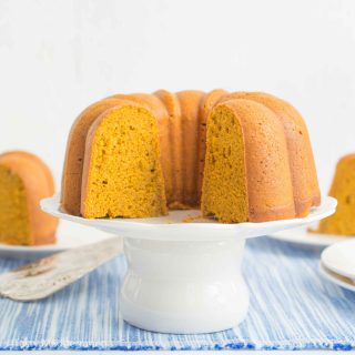 Moist pumpkin bundt cake