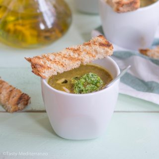 Mediterranean kale soup