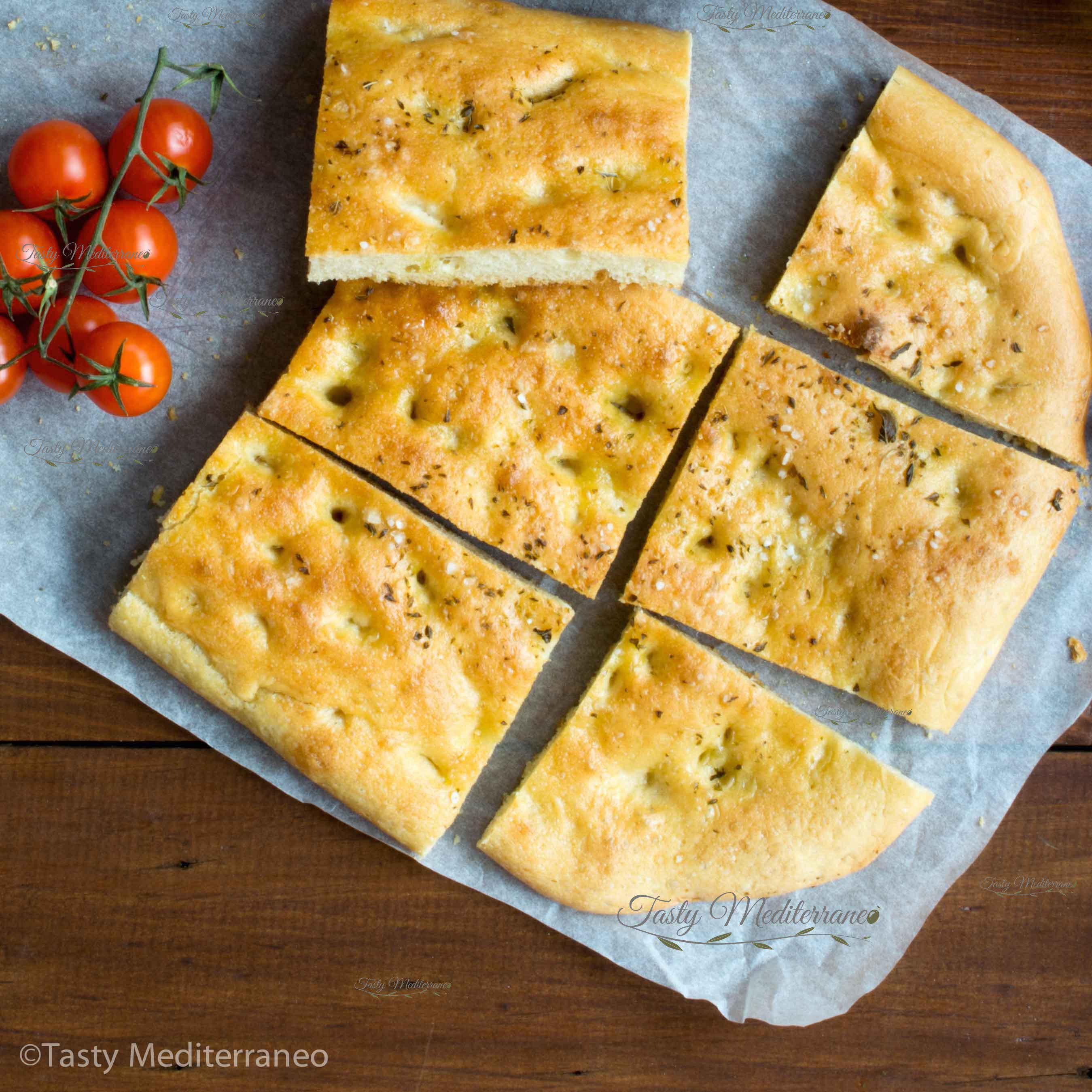 Focaccia bread – Tasty Mediterraneo